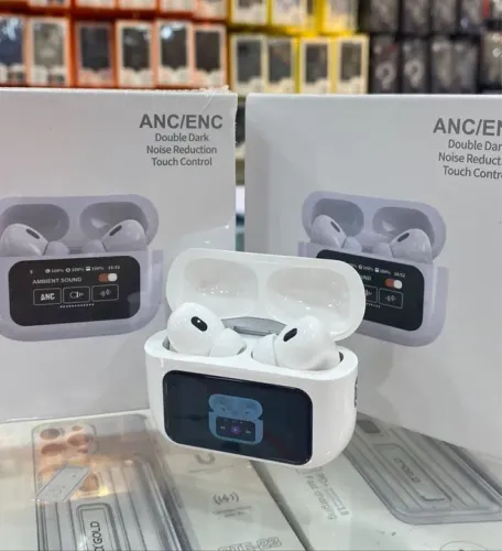 Fone de Ouvido in-ear Sem Fio Bluetooth A9 PRO ANC Pods c/ Visor Tela Multifuncional
