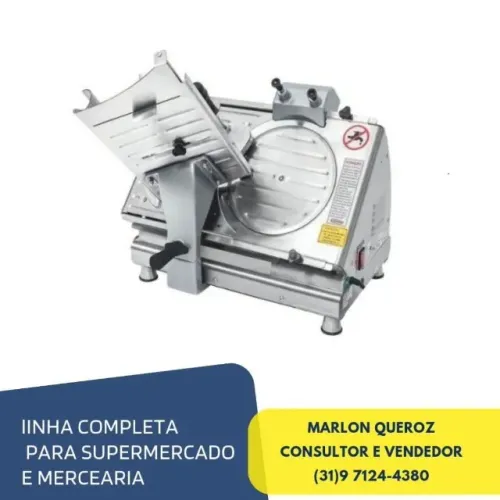 Fatiador de Frios Industrial Novo 220v Inox