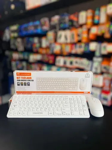 KIT TECLADO COM MOUSE SEM FIO HMASTON KB520