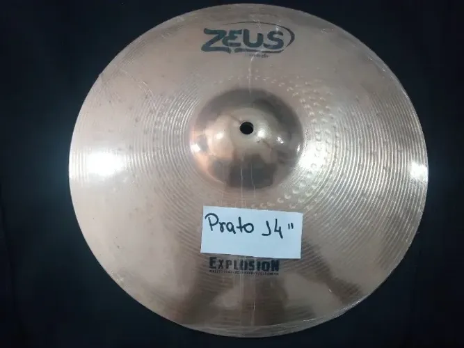 Prato chimbal 14 Zeus explosion novo hi hat
