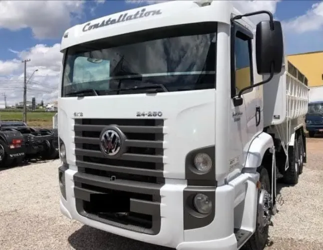 Vw 24.250 caçamba 6x2 ano 2012