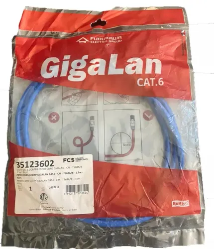 Patch Cord CAT.6 Gigalan Azul Furukawa 