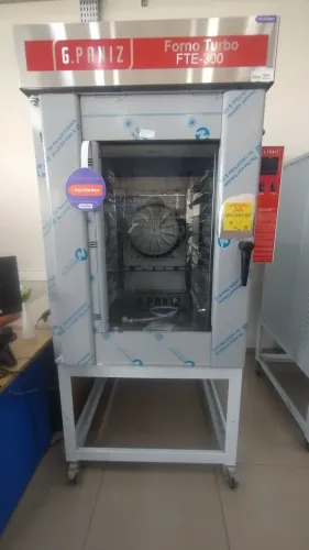 FORNO TURBO ELÉTRICO TRIFÁSICO 10 TELAS G-PANIZ