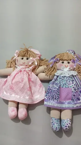 Lindas Bonecas de Pano Artesanais