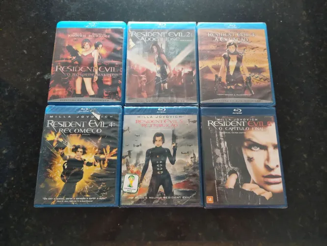 Coleção Resident Evil - Blu-Ray