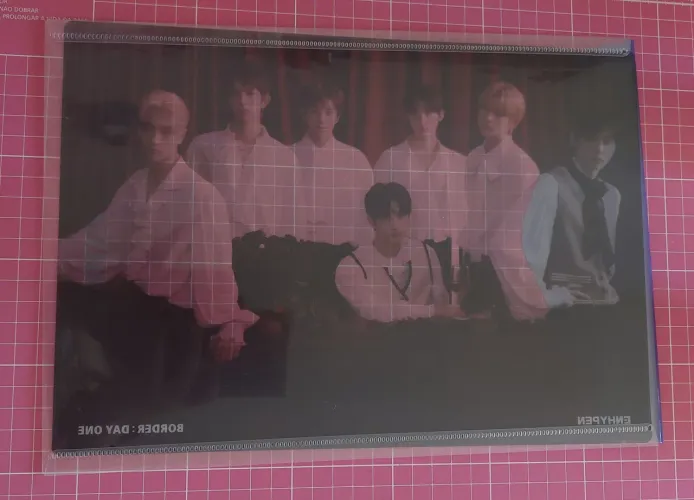 ENHYPEN BORDER: DAY ONE Ver Dusk Poster pré venda e Weverse  