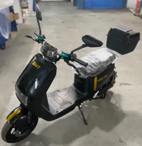 Moto Eletrica 0Km Bicicleta Bike Scooter 800W Bau Retrovisor Painel Bateria Buzina Alarme 