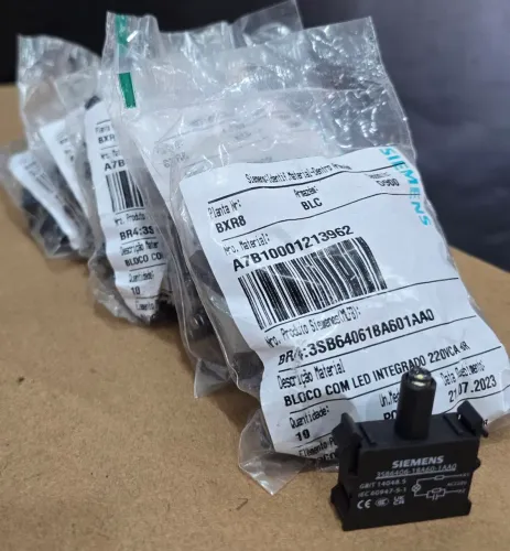 Bloco com led integrado 220V Siemens