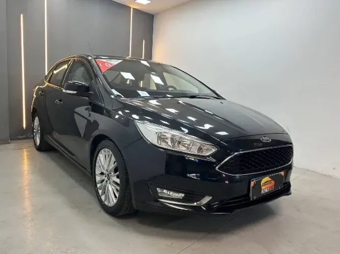 FORD FOCUS SE 2.0 AUTOMÁTICO BLINDADO 3A 2018 PRETO