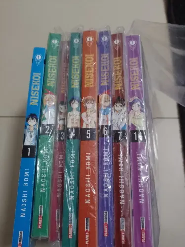 Mangá Nisekoi Volumes 1-7 e 14