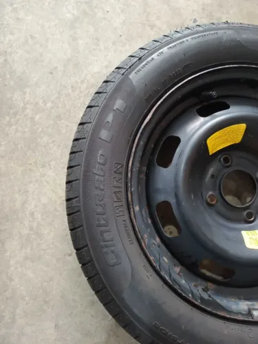 Roda estepe Peugeot Citroen pneus novo 195/60/15
