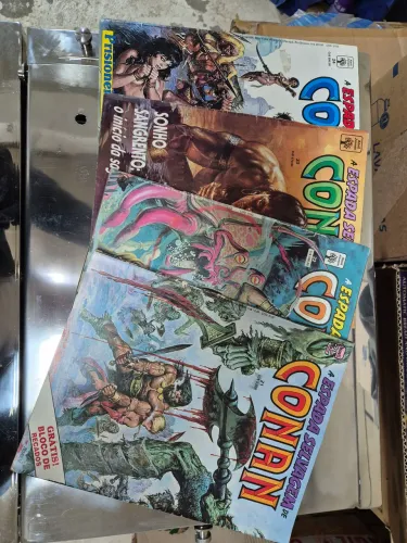 Coleção Conan - Espada Selvagem - HQs