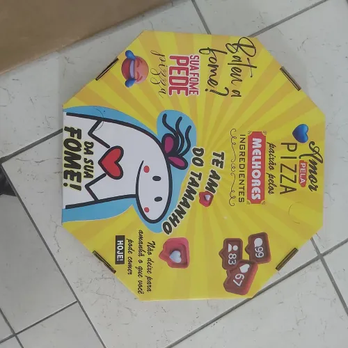 Caixa de Pizza a partir de r$1,90
