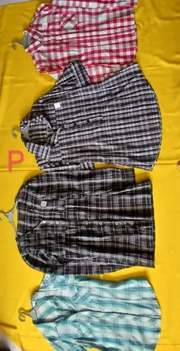 Camisas xadrez Femininas (P, M e G)