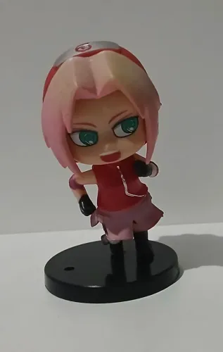 BONECO ACTION FIGURE MINIATURA NARUTO SHIPPUDEN SAKURA HARUNO