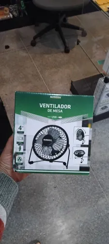 Ventilador de mesa USB Alfacell 4"