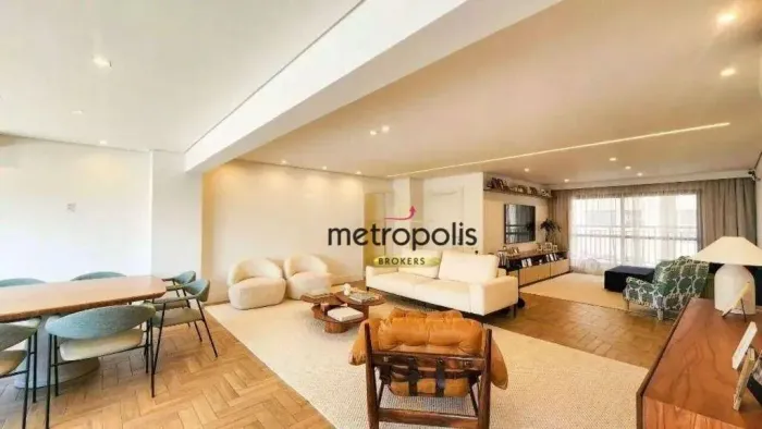 Apartamento à venda, 227 m² por R$ 3.301.000,00 - Vila Gilda - Santo André/SP