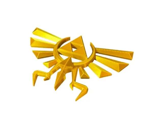 Brasão Decorativo The Legend of Zelda Triforce