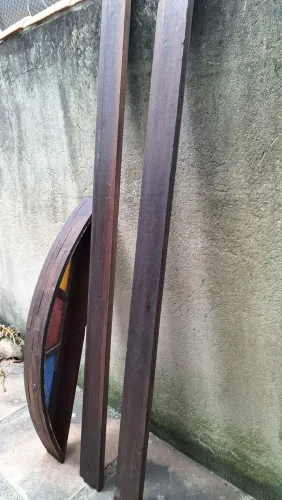 Caixonete para porta dupla reta