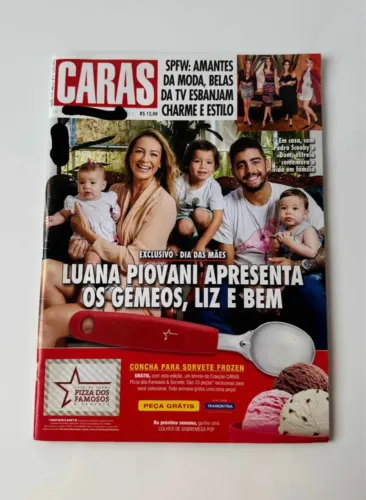Revista Caras Luana Piovani E Pedro Scooby 2016