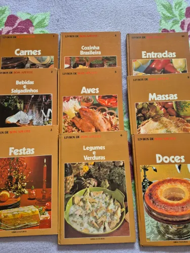 Da entrada à sobremesa.