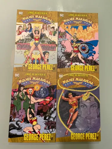 Mulher Maravilha - Lendas do Universo DC (George Pérez) - Volumes 1 a 4
