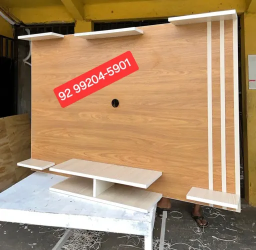 Painel de tv amadeirado,,,93