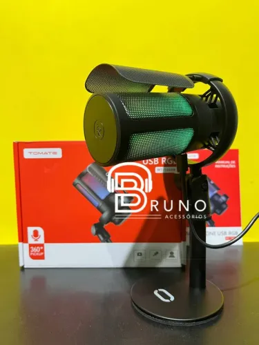 Microfone USB RGB 
