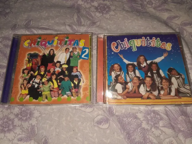 Cds raros Chiquititas Vol 1 e 2