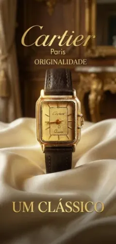 Relógio Cartier  Mini  Feminino