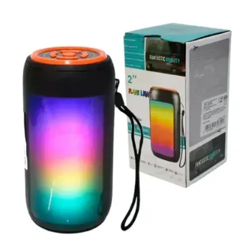Caixa de Som Luz LED Bluetooth/PENDRIVE/CARTÃO