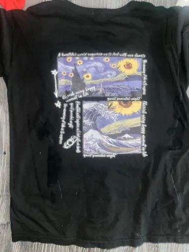 Camisa do van gogh