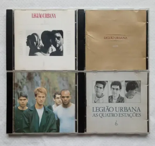 Coleção Legião Urbana - Lote 8 CDs