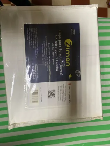 Capa para Edredom Solteiro Ziman