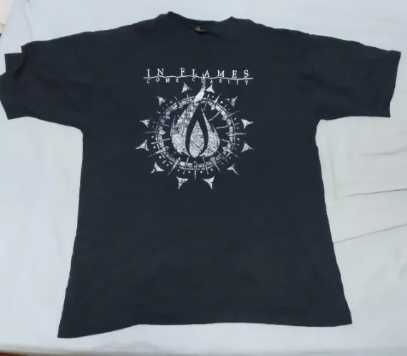 Camisa In Flames - Come Clarity - Tamanho G