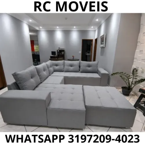 Sofá Modulado Toro - Espaço, Estilo e Conforto para sua Sala