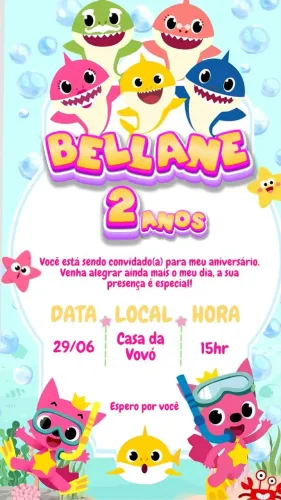 Convite Digital personalizado 