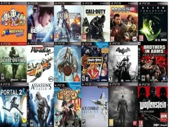 HD 500 gb ps3 jogos sua escolha