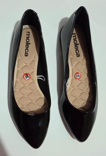 Sapatilha MOLECA - Preta - Tamanho 35