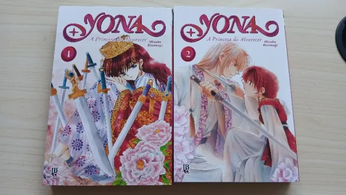 Mangá Yona: A Princesa do Alvorecer Vol. 1 e 2
