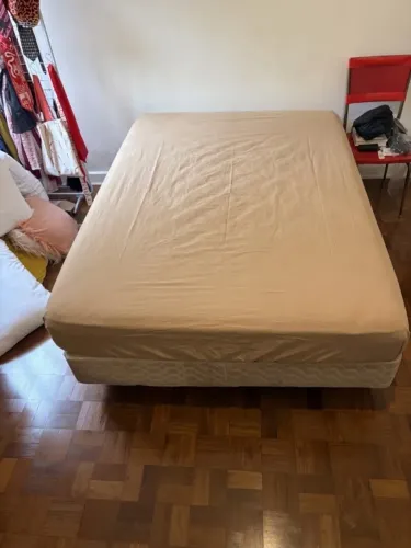 Cama box casal (cama+colchao)