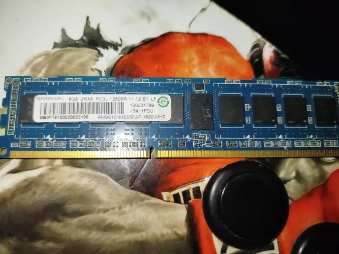 Memória RAM DDR3 8GB Ramaxel ECC 12800 R 1600 MHz
