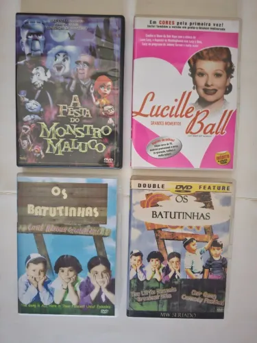 Filmes e séries antigos em DVD, raridades para os amantes do cinema, muito barato