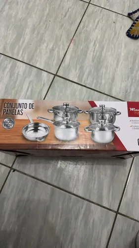 conjunto de panelas