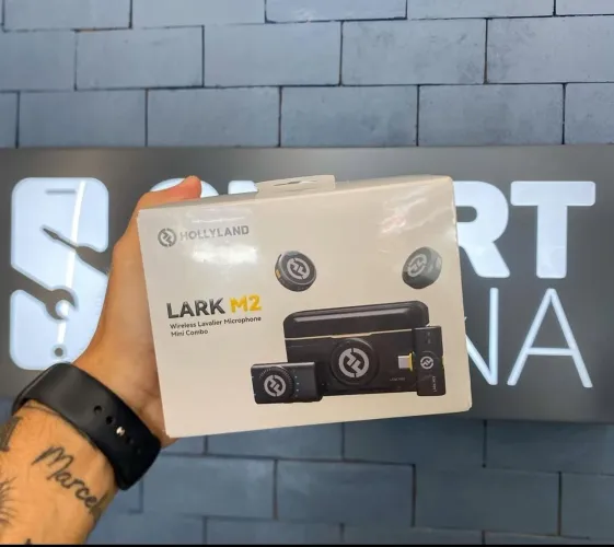 Microfone Hollyland Lark M2 lacrado