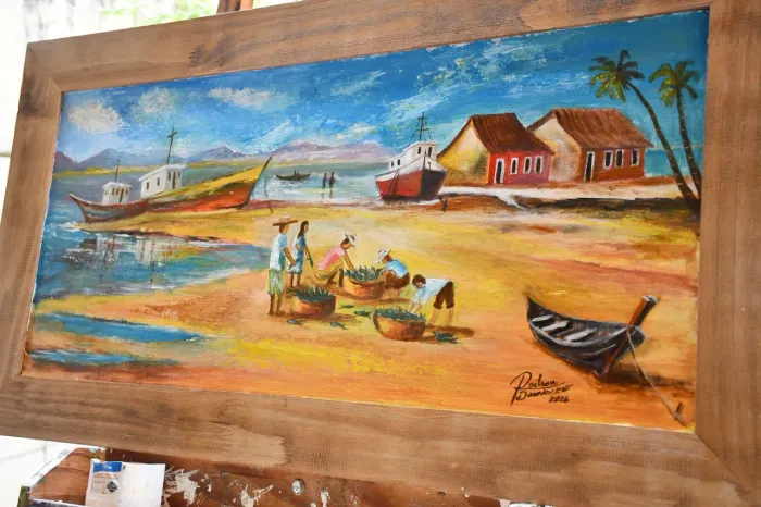 PINTURA VILA PESQUEIRA, ORIGINAL 