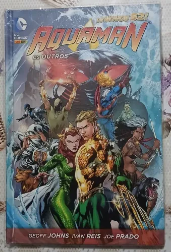 Aquaman Novos 52 capa Dura n° 1 e 2