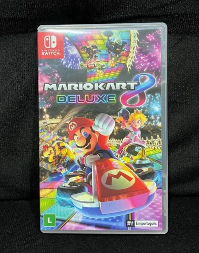 Jogo Nintendo Switch Mário Kart 8 deluxe