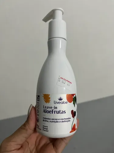 Creme de pentear orgânico, livre de tóxicos