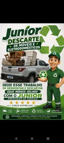 DESCARTE de móveis e eletrodomésticos 